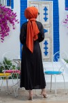 Mevlana Tesettür Elbise - SİYAH Mevlana Tesettür Elbise - SİYAH