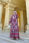 Safir Desenli Elbilse - Kiremit Safir Desenli Elbilse - Kiremit