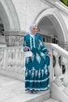 Viyona Viskon Elbise - Su Yeşili Viyona Viskon Elbise - Su Yeşili
