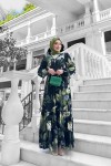 Rüya Desenli Elbise - Haki Rüya Desenli Elbise - Haki