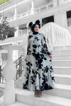 Avşa Desenli̇ Elbi̇se - Beyaz Avşa Desenli̇ Elbi̇se - Beyaz