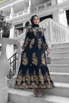 Sultan Desenli Viskon Elbise Siyah Sultan Desenli Viskon Elbise Siyah