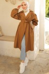 Kuşaklı Trenç Camel