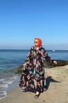 Mango Desenli Viskon Elbi̇se - Siyah Mango Desenli Viskon Elbi̇se - Siyah